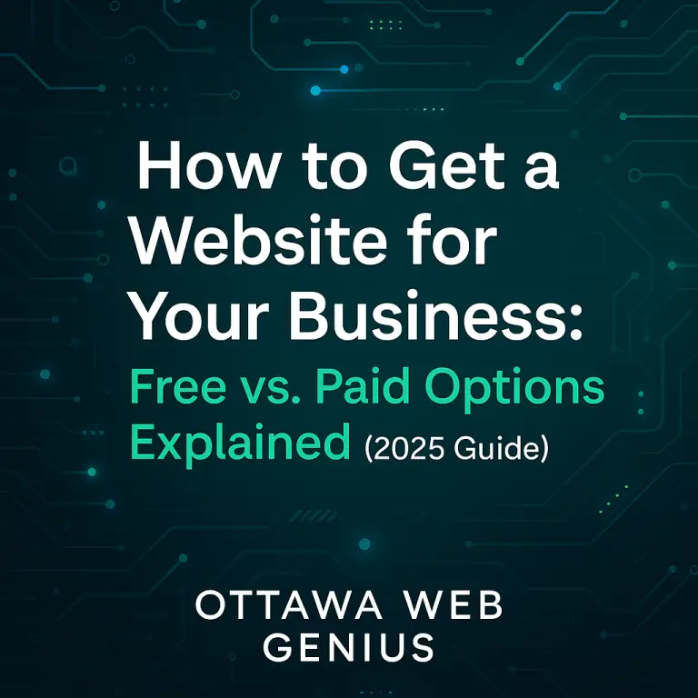 Free Website for your business