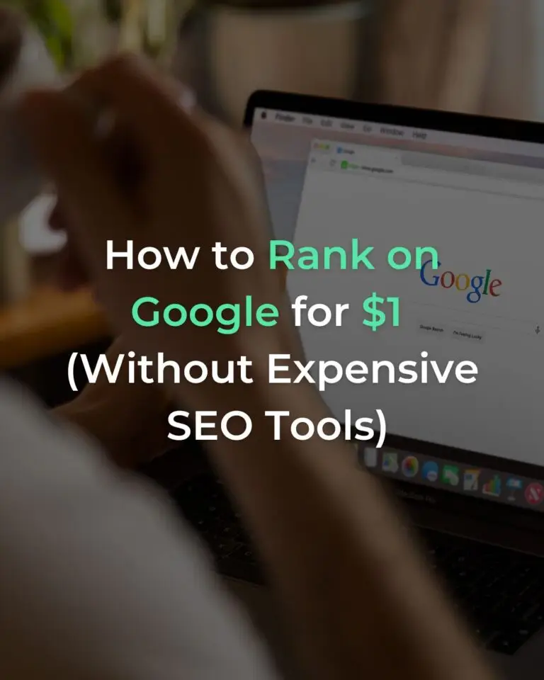 How to rank on Google For $1
