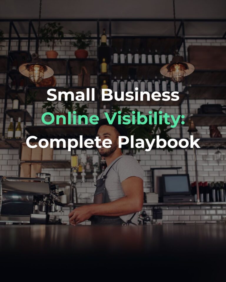 Small business Oline visibility