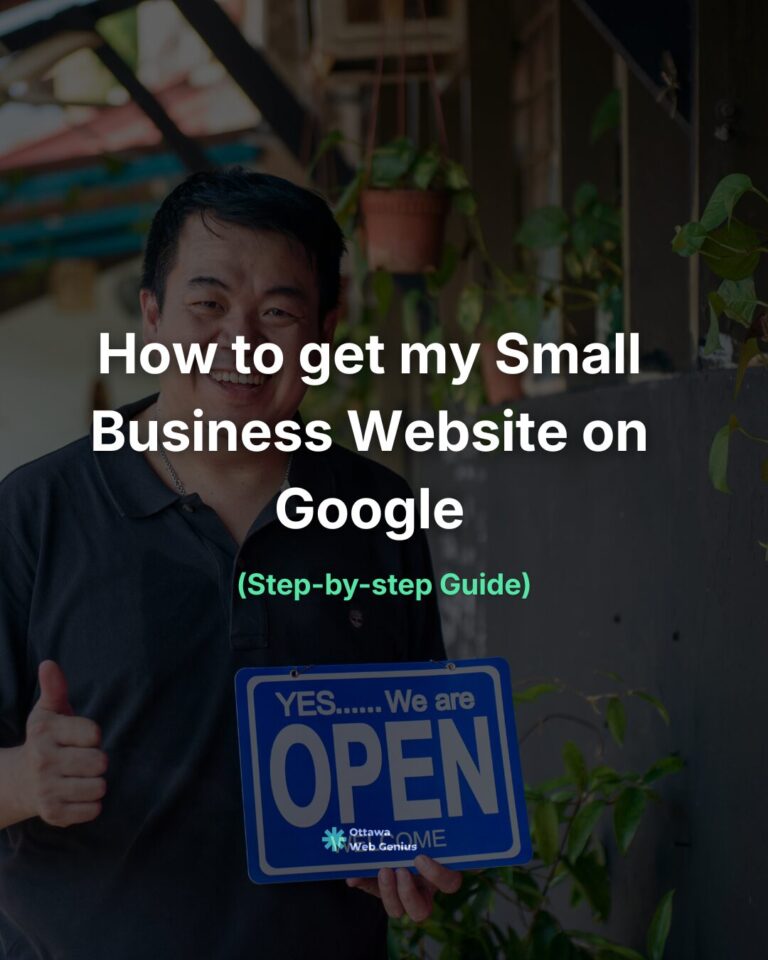 How to get your small business website on Google