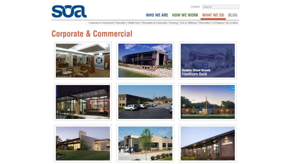 Renovations company website gallery