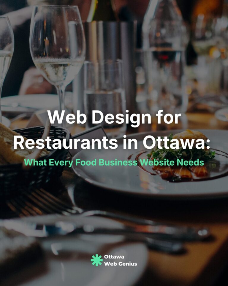 Web Design for Restaurants in Ottawa: