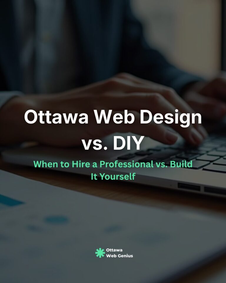 Ottawa Web Design vs DIY