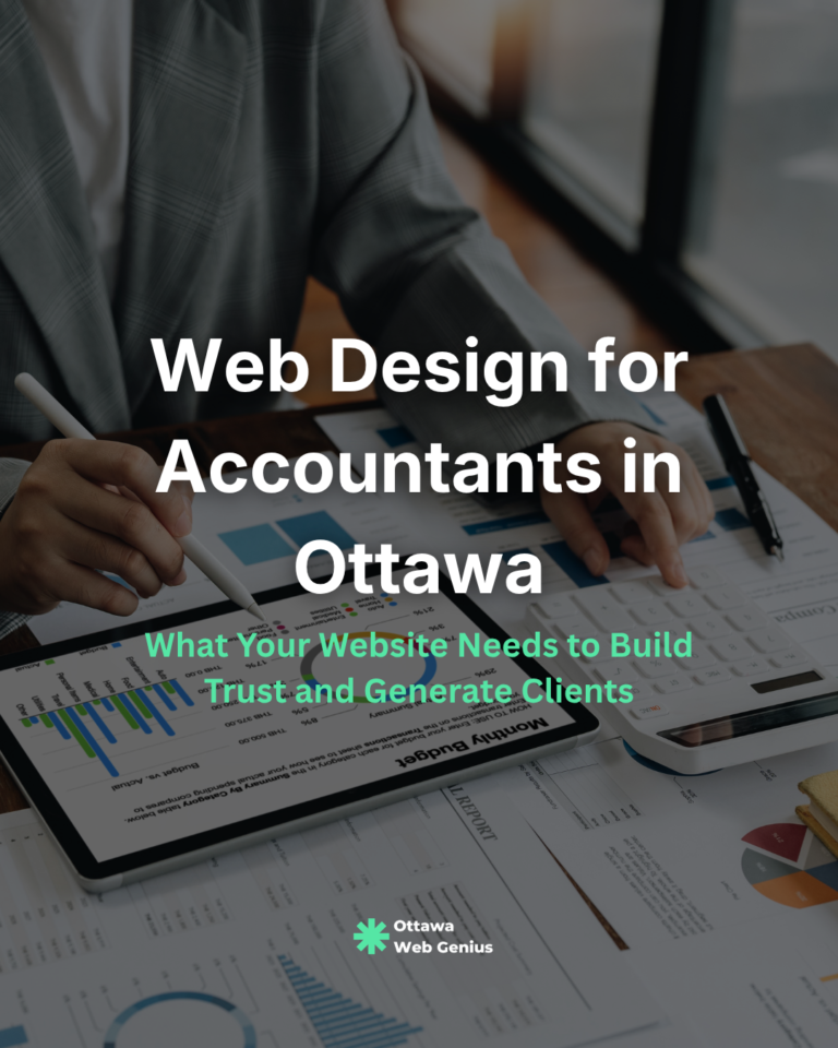 Web design for accountants