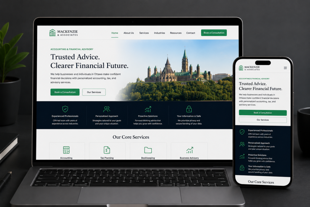 Web Design for Accountants