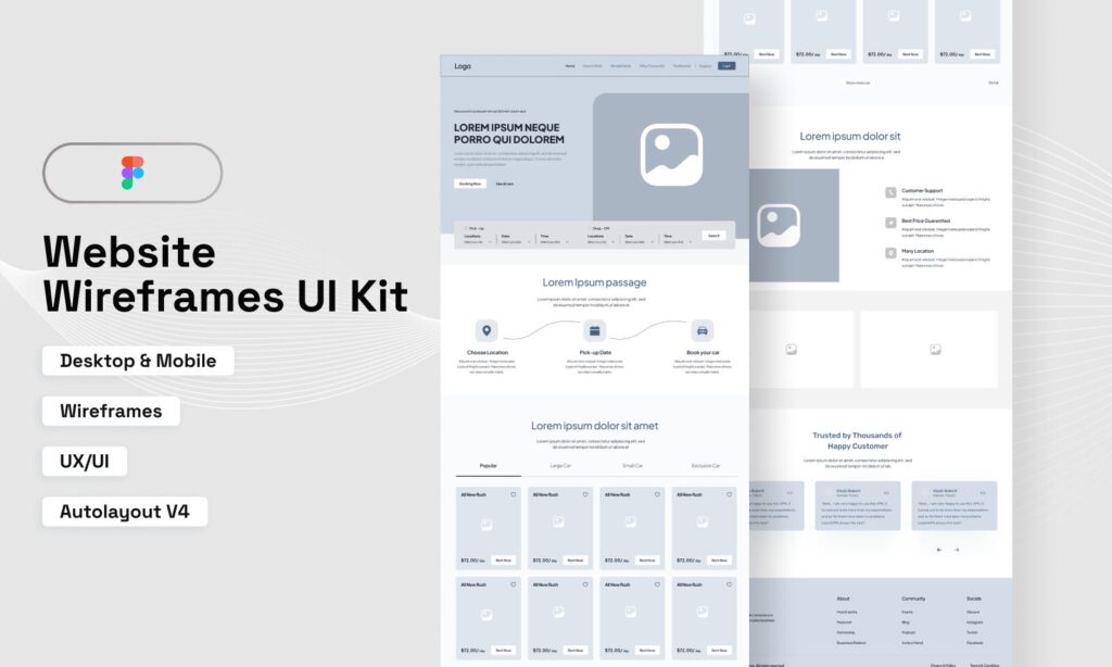 Web Design Wireframe
